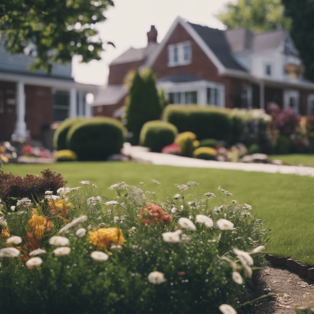 English Front Yard in Plainfield