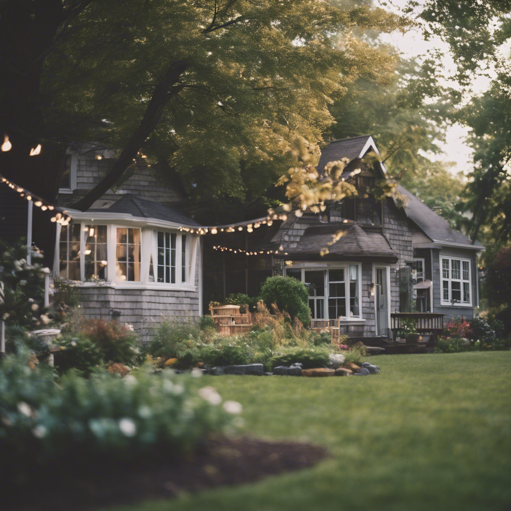 Cottage Back Yard in Plainfield