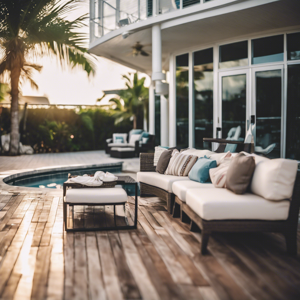 Modern Patio in Pompano Beach