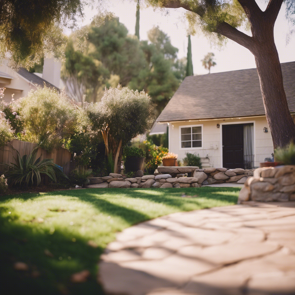Cottage Back Yard in Poway