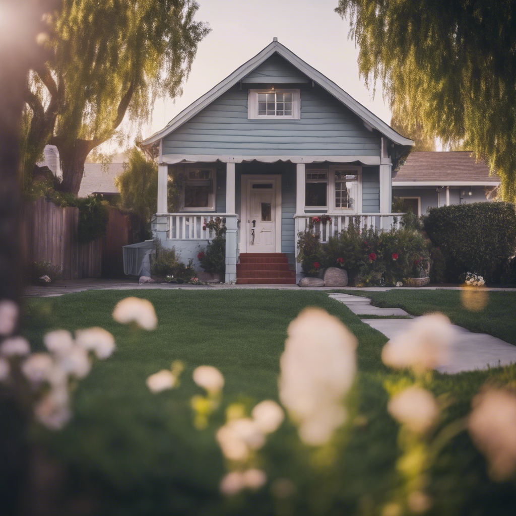 Cottage Front Yard in Riverside