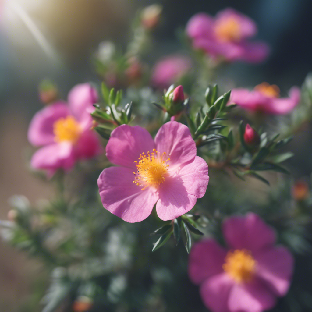 Rock Rose (Pavonia lasiopetala)
