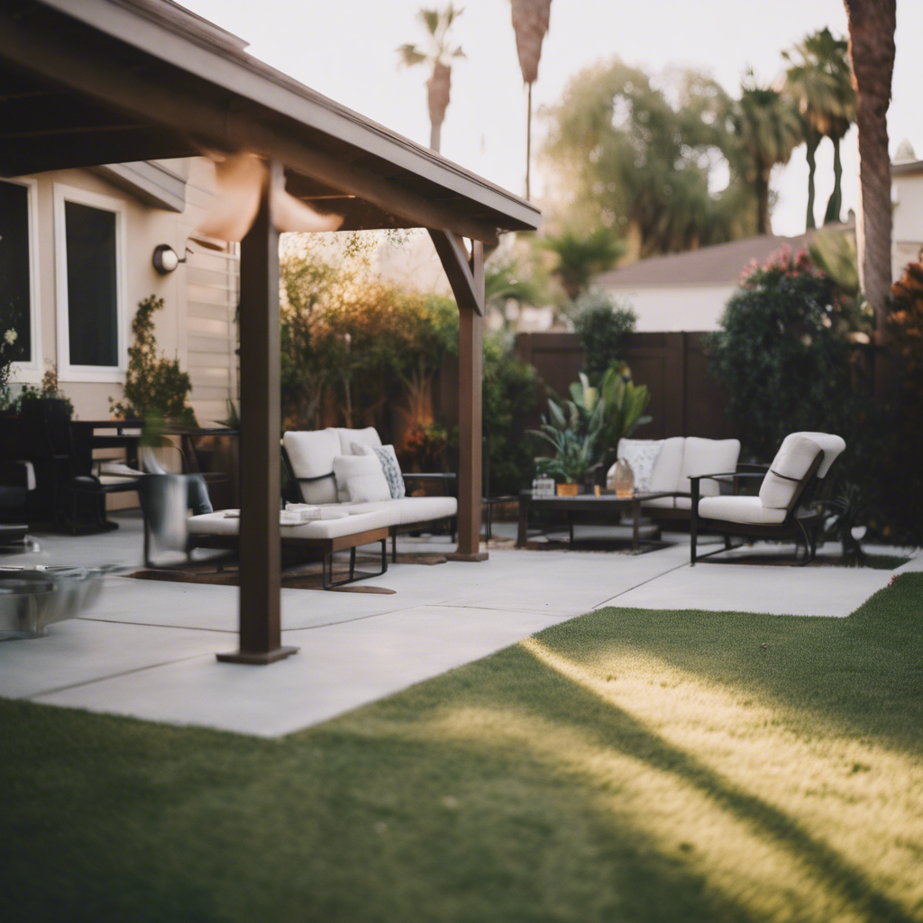 Modern Backyard in Santa Ana