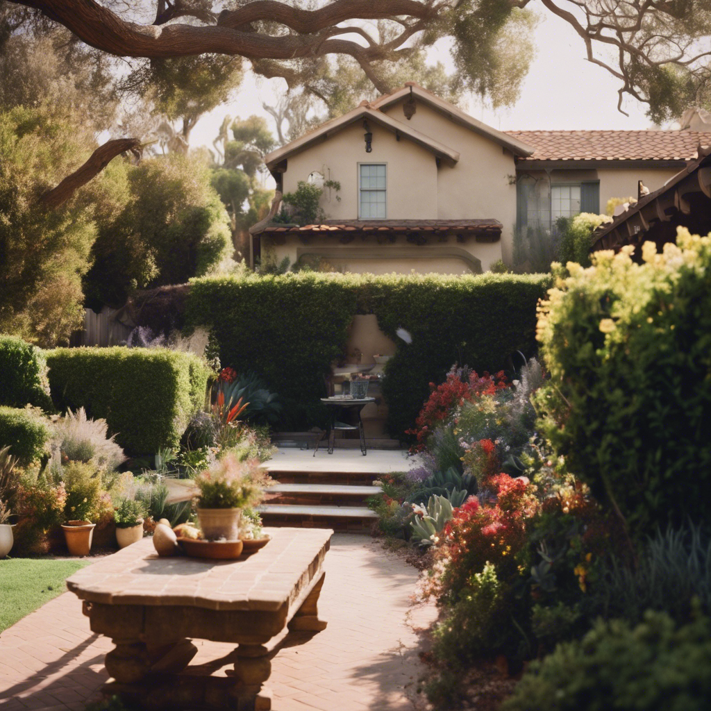 English Back Yard in Santa Barbara