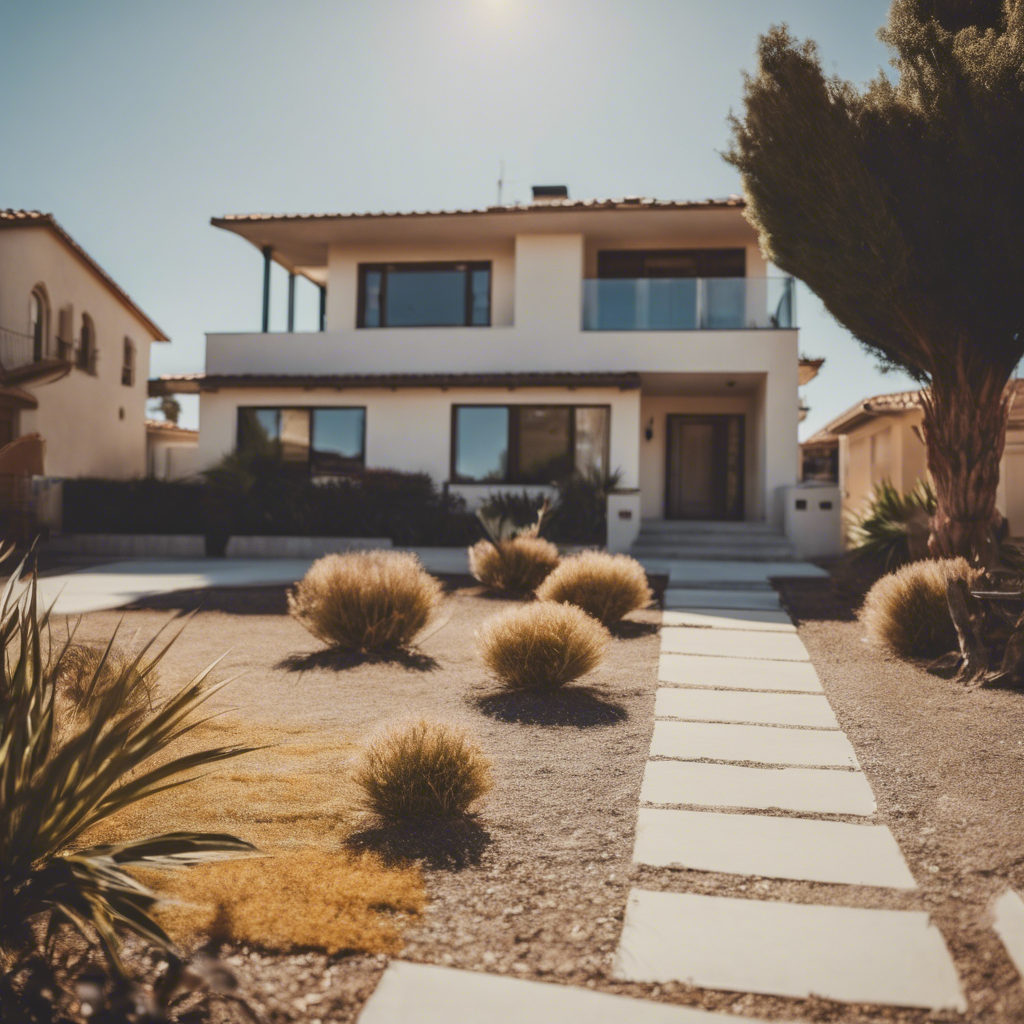 Modern Front Yard in Santa Maria
