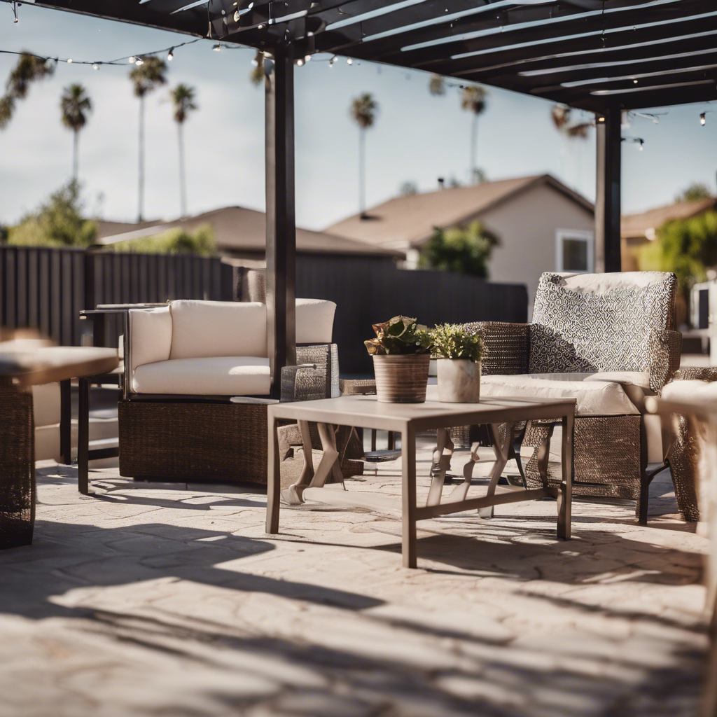 Modern Patio in Santee