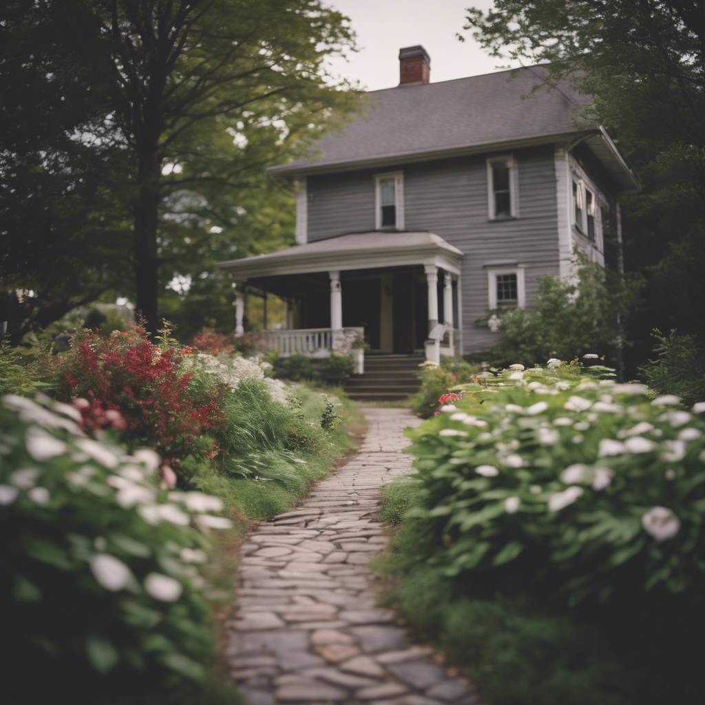 Cottage pathway in Schenectady