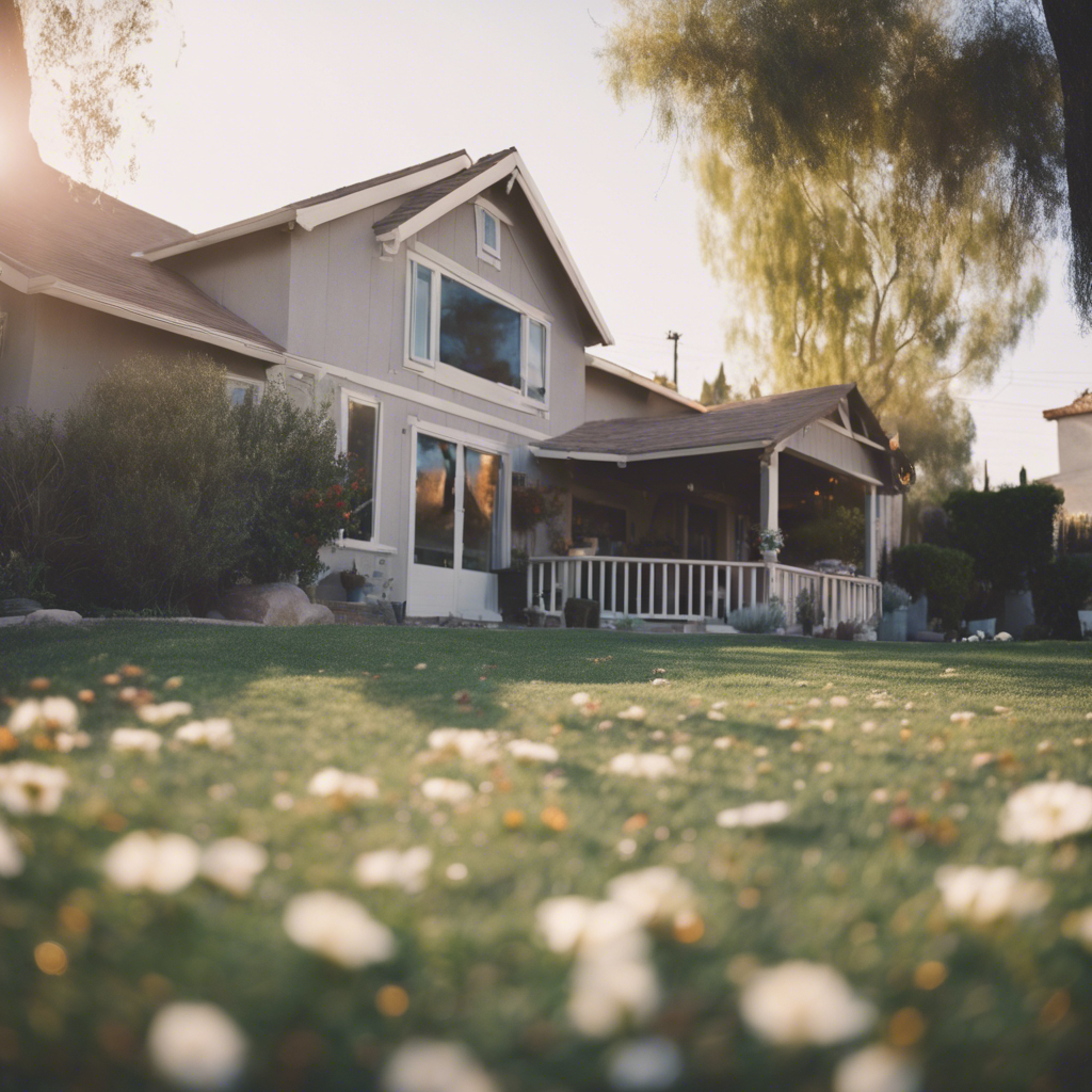 Cottage Back Yard in Simi Valley