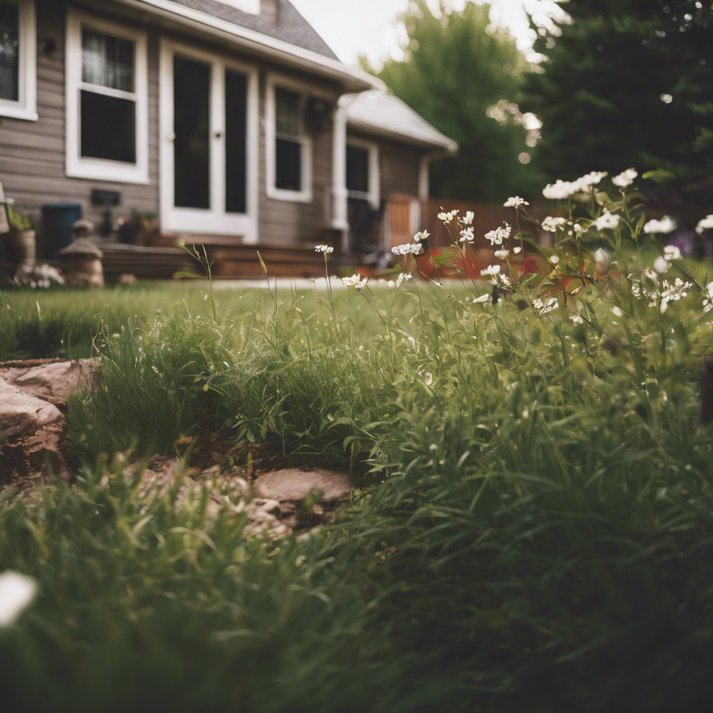 Cottage Back Yard in Sioux Falls