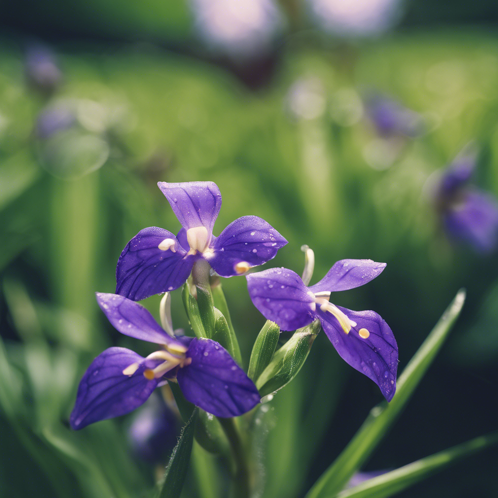 Spiderwort (Tradescantia ohiensis)