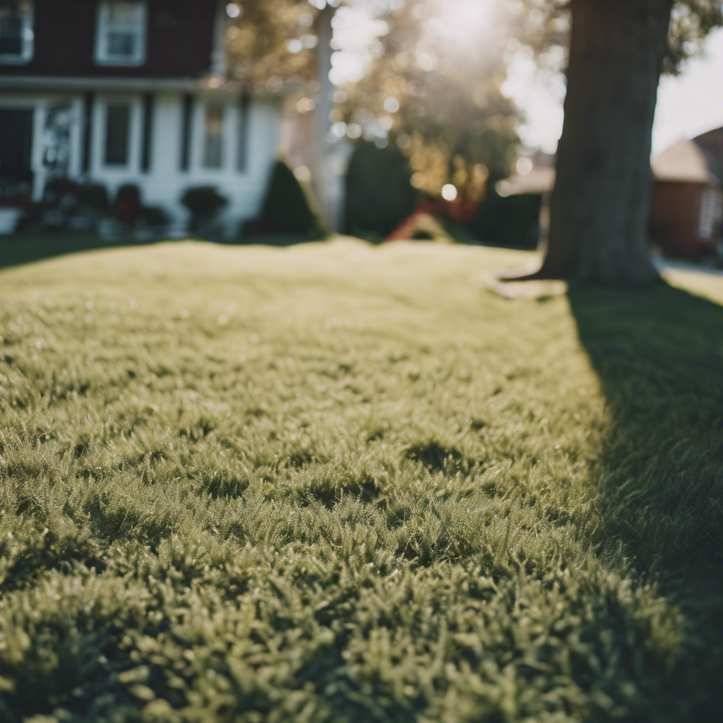 Modern front yard in Springfield