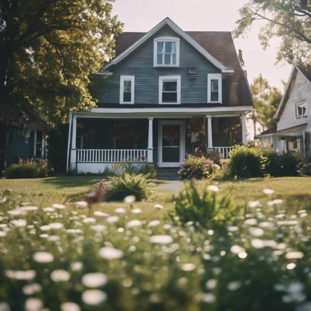 Cottage front yard in St. Cloud