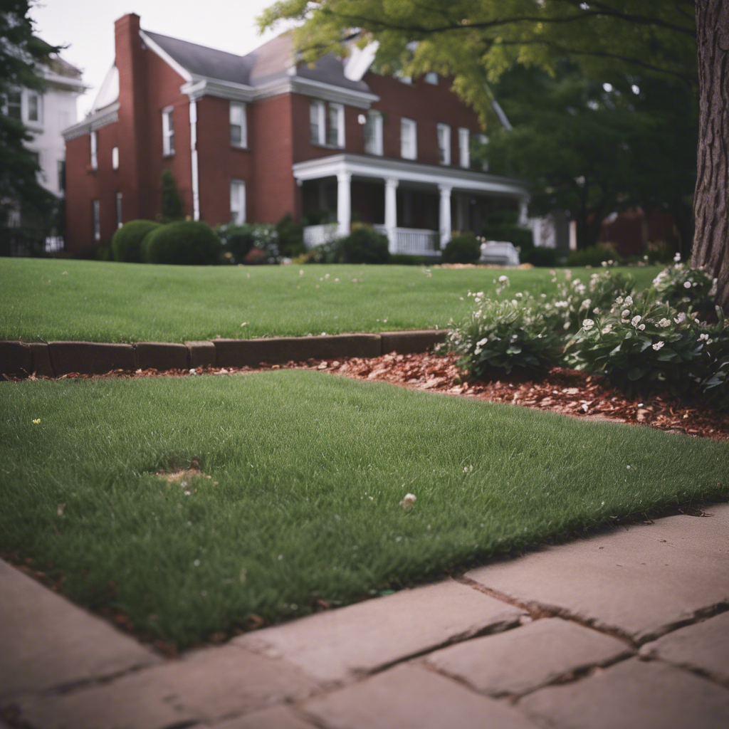 English front yard in St. Louis