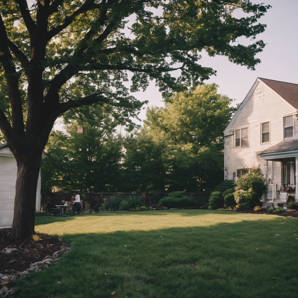 Modern Back Yard in St. Louis