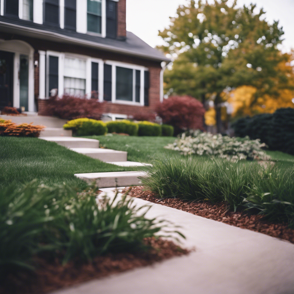 Modern Front Yard in St. Louis