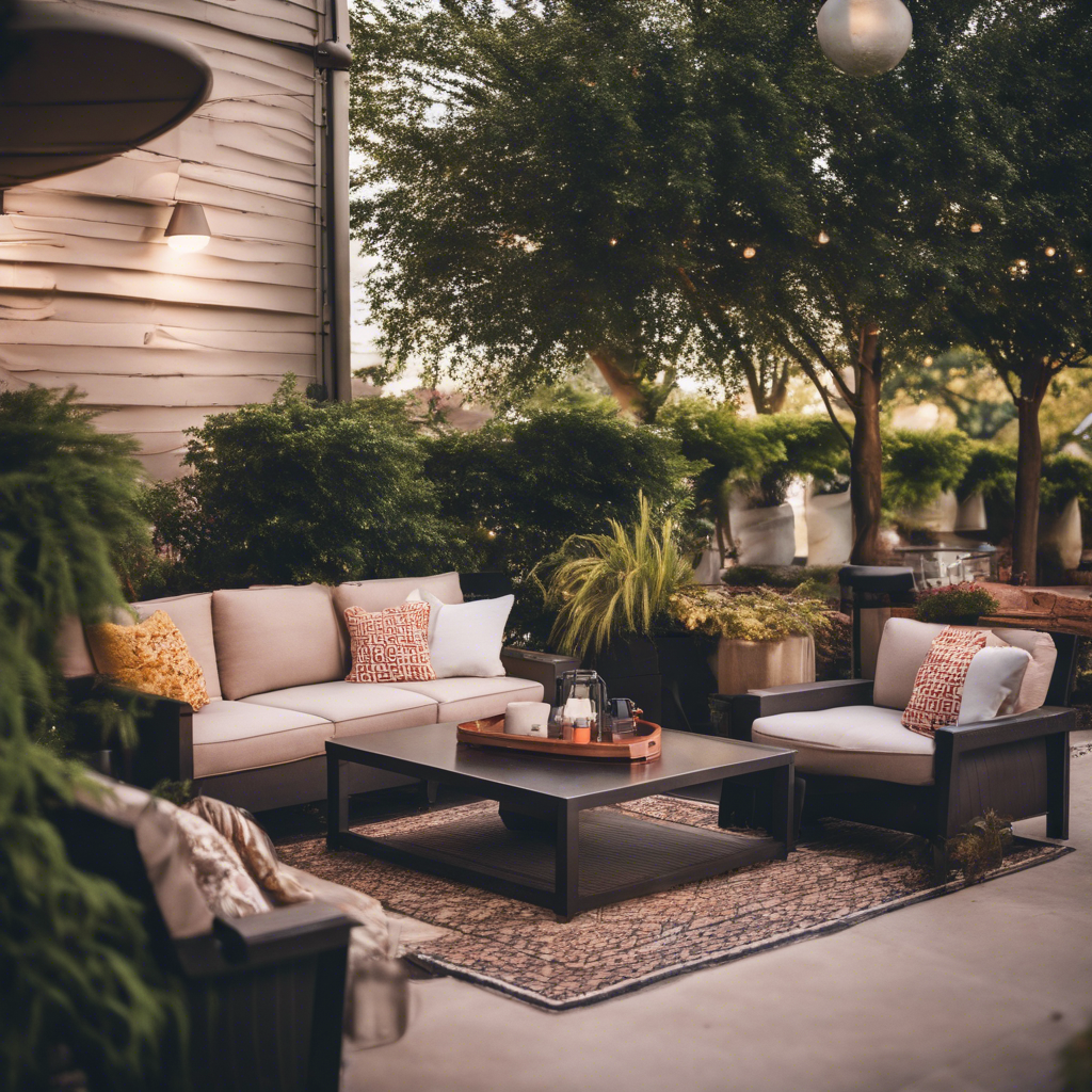 Modern Patio Area in St. Louis