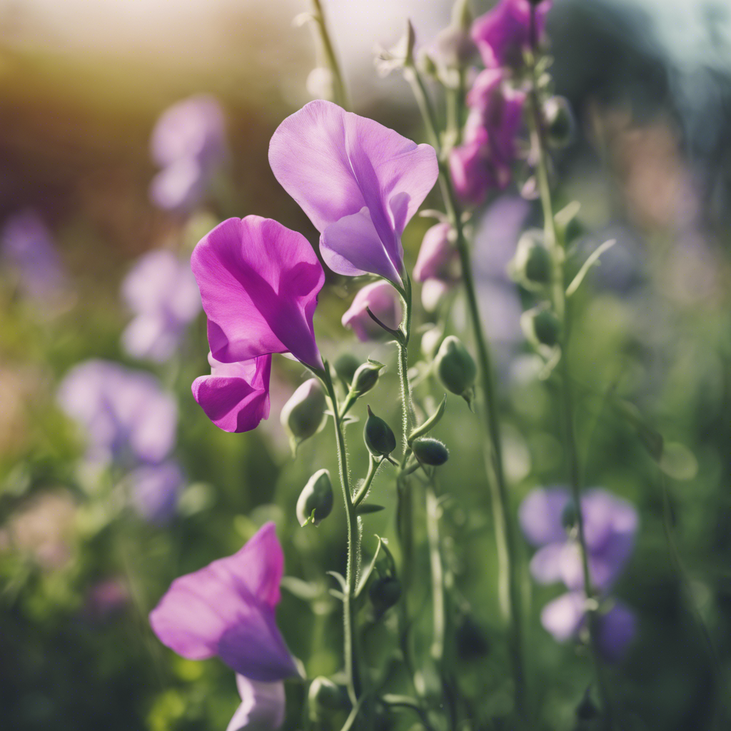 Sweet Peas (Lathyrus odoratus)