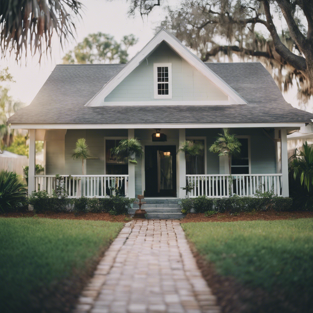 Cottage Backyard in Tampa