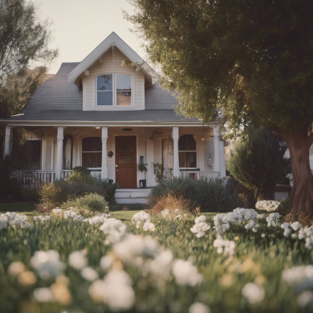 Cottage Front Yard in Tracy