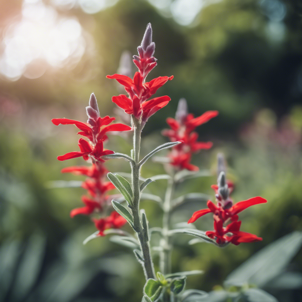 Tropical Sage (Salvia coccinea)