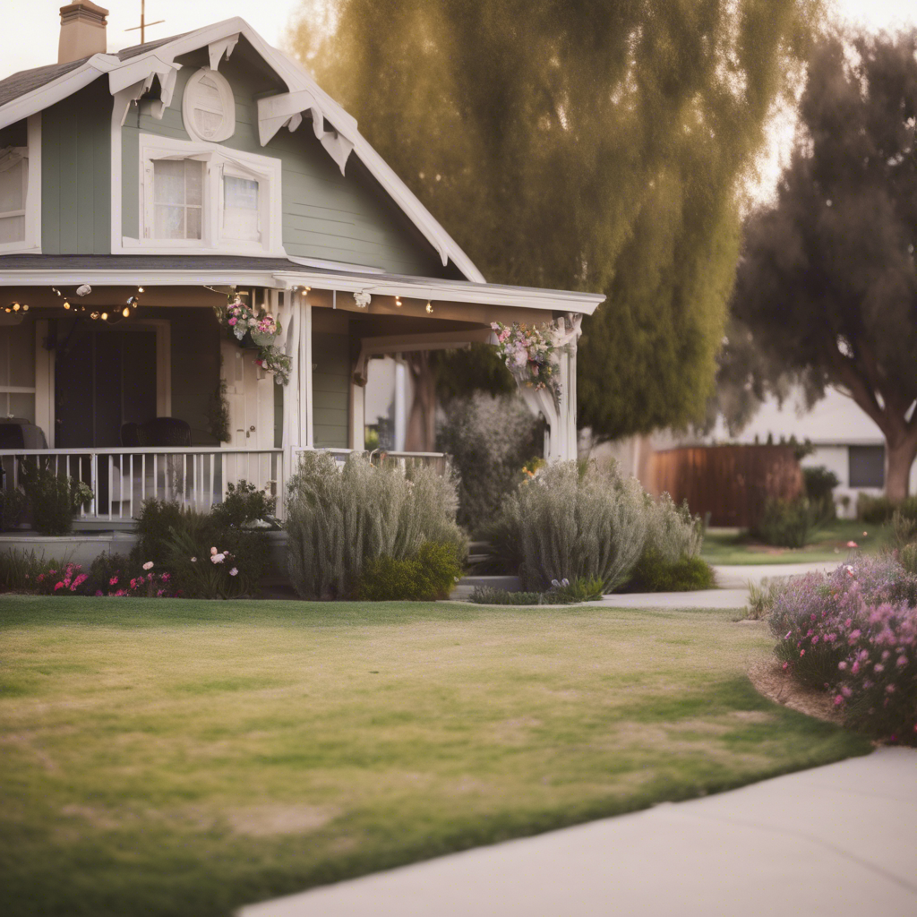 Cottage Front Yard in Tulare