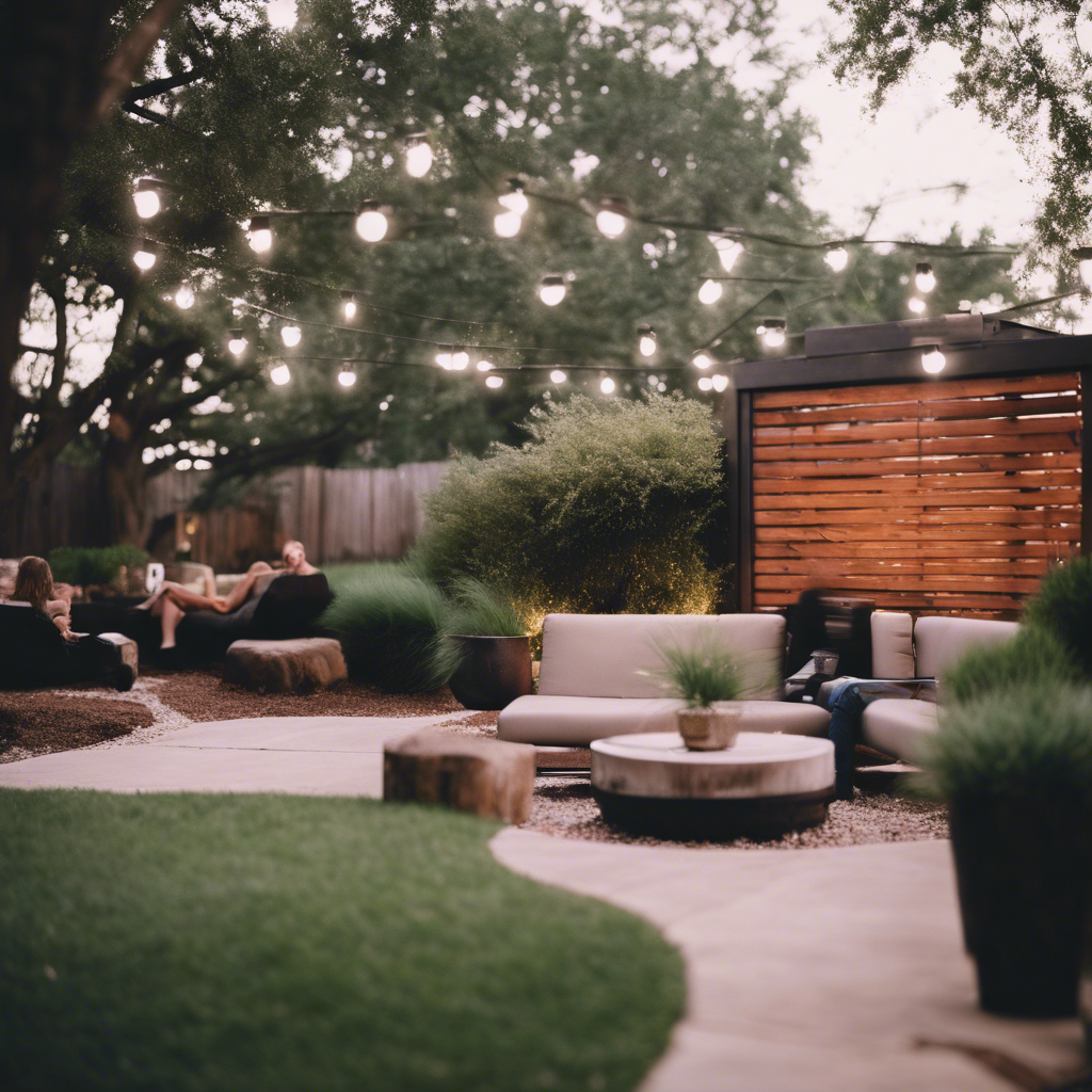 Modern Outdoor Space in Tyler