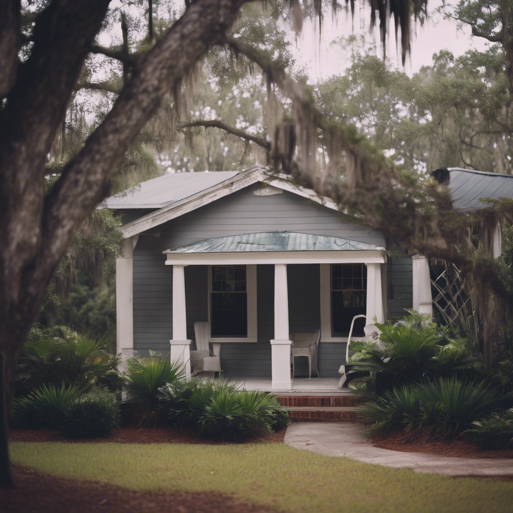 Cottage Back Yard in Valdosta