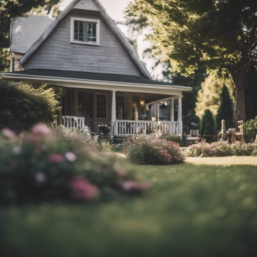 Cottage Back Yard in Warren