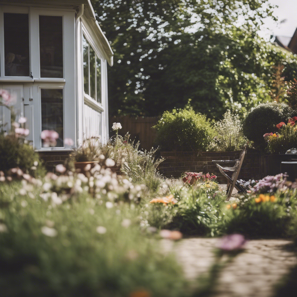 Cottage backyard in Warwick