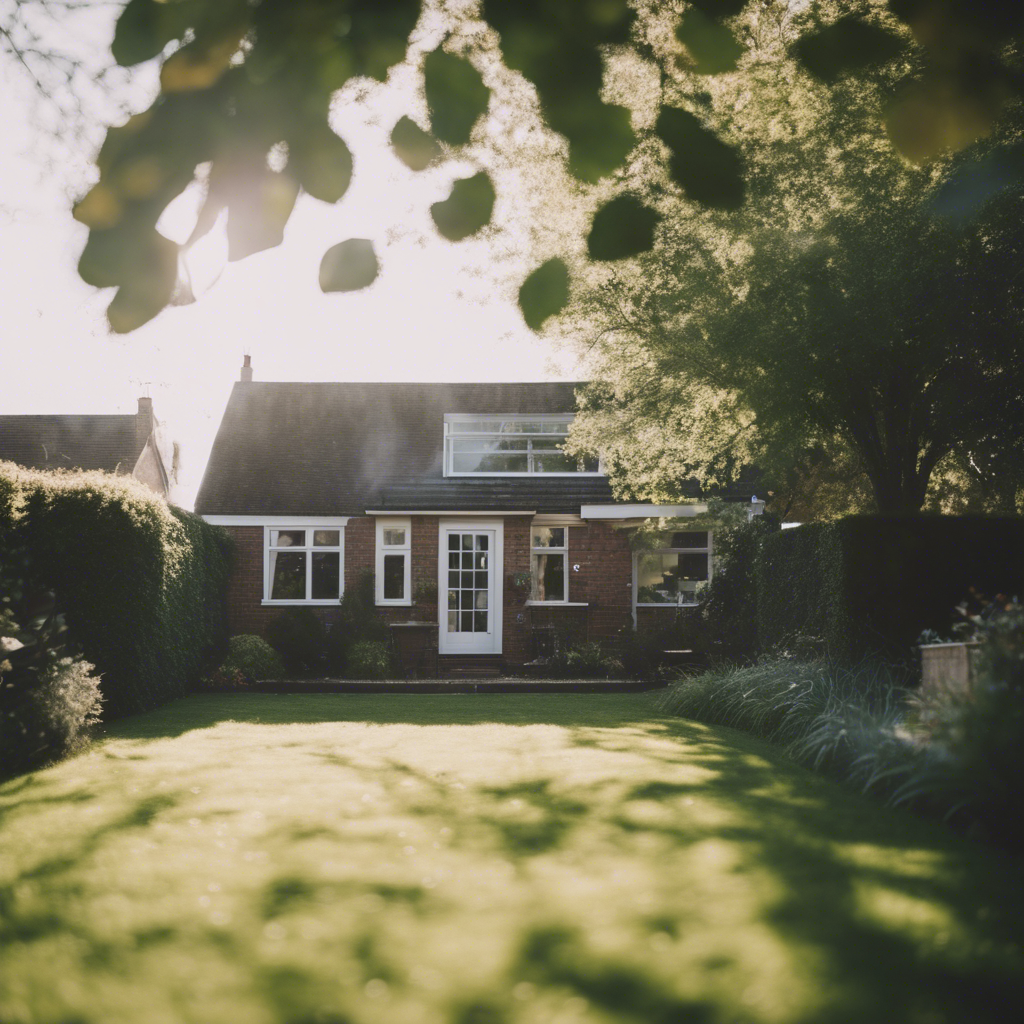Modern backyard in Warwick