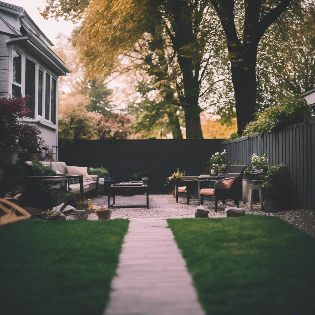 Modern Back Yard in Waterloo