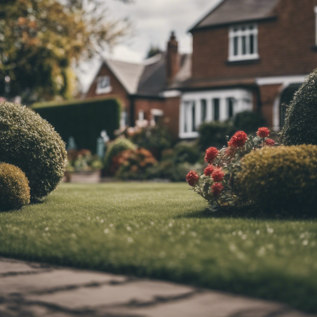 English Front Yard in Westland