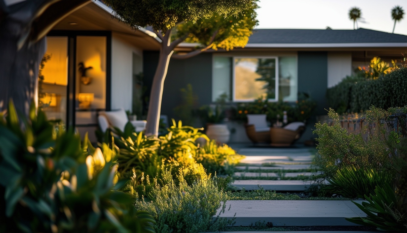Modern Garden Ideas for Whittier, California