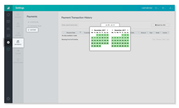 payment history