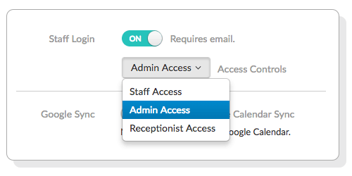 admin access