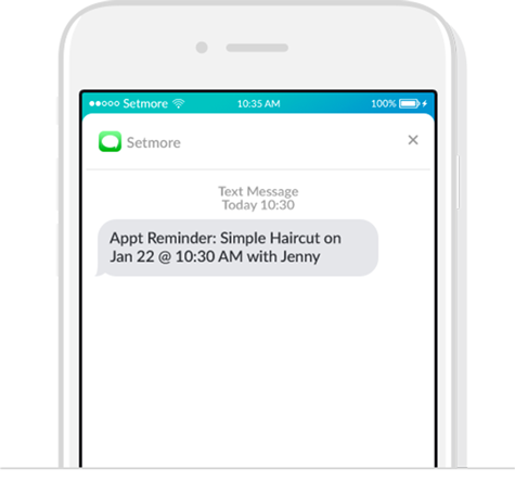 Using Text Reminders in Setmore