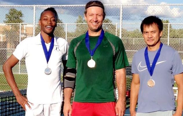 lendale johnson tennis court medal