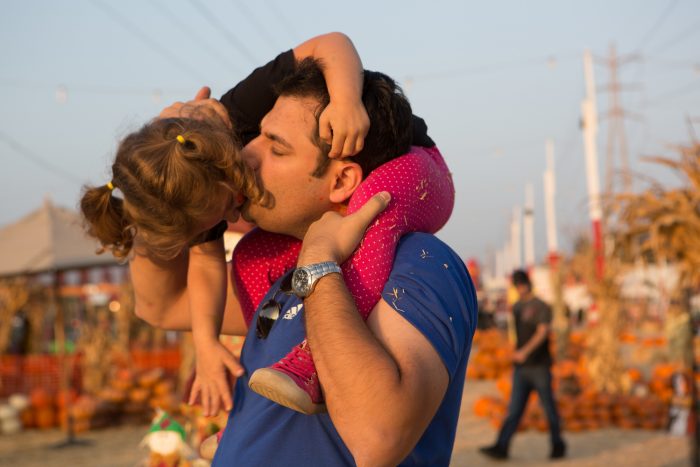 athar a khan lawyer with his daughter