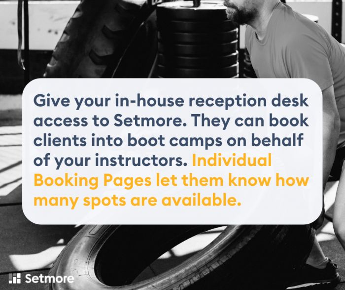 bootcamp booking