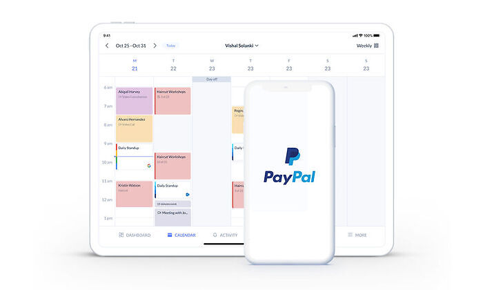 Setmore paypal integration