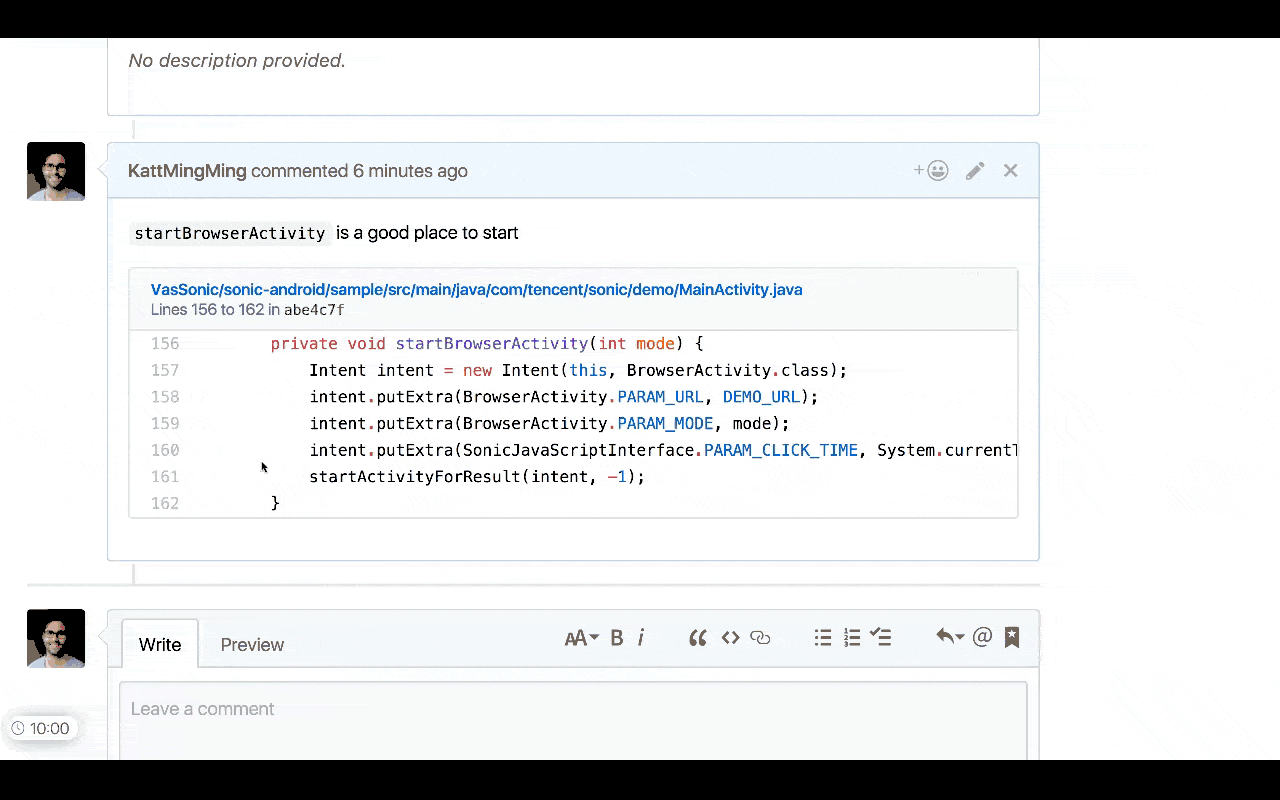EmbeddedSnippetIntelligence