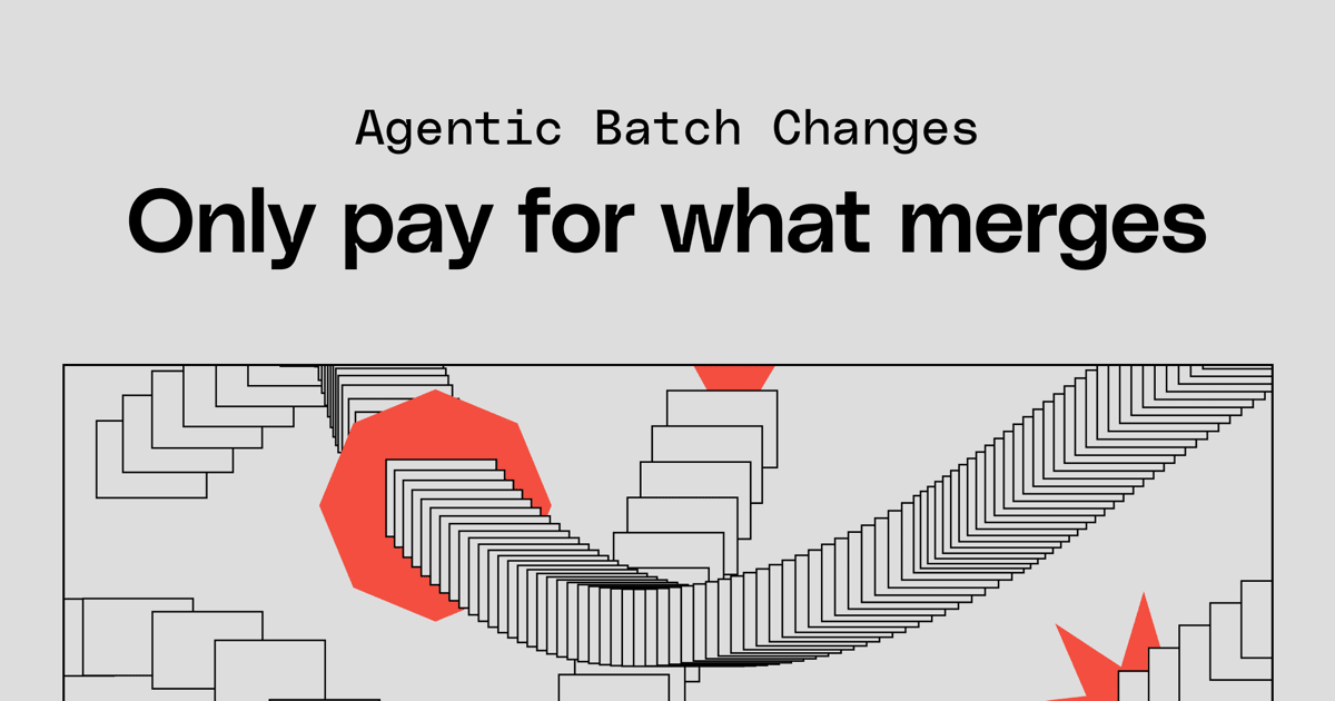 Coding agents usually can't price on outcomes. Ours can.