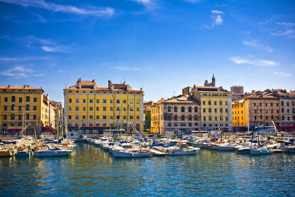 Port in Marseille, France