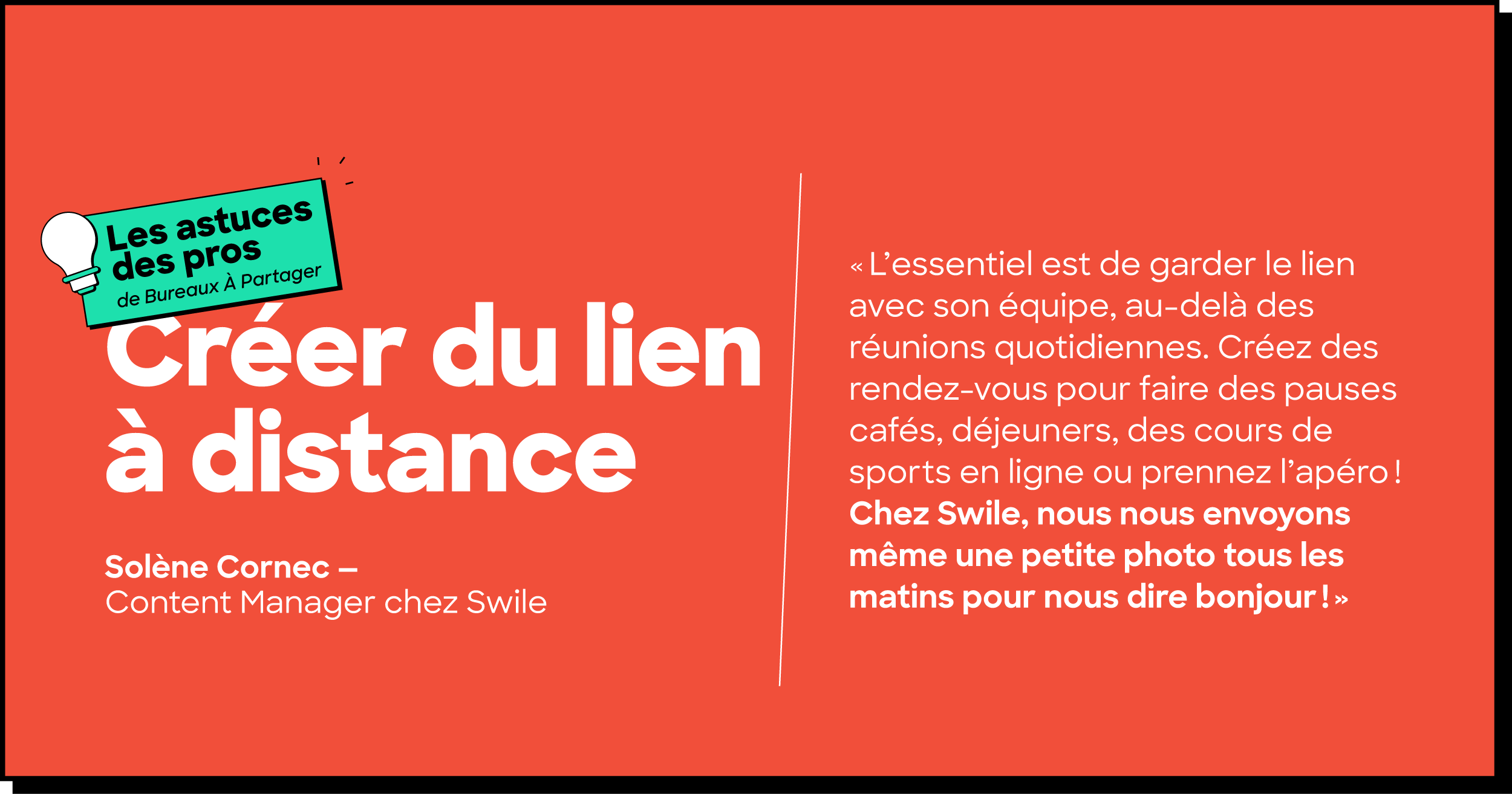 les astuces des pros du télétravail par Swile