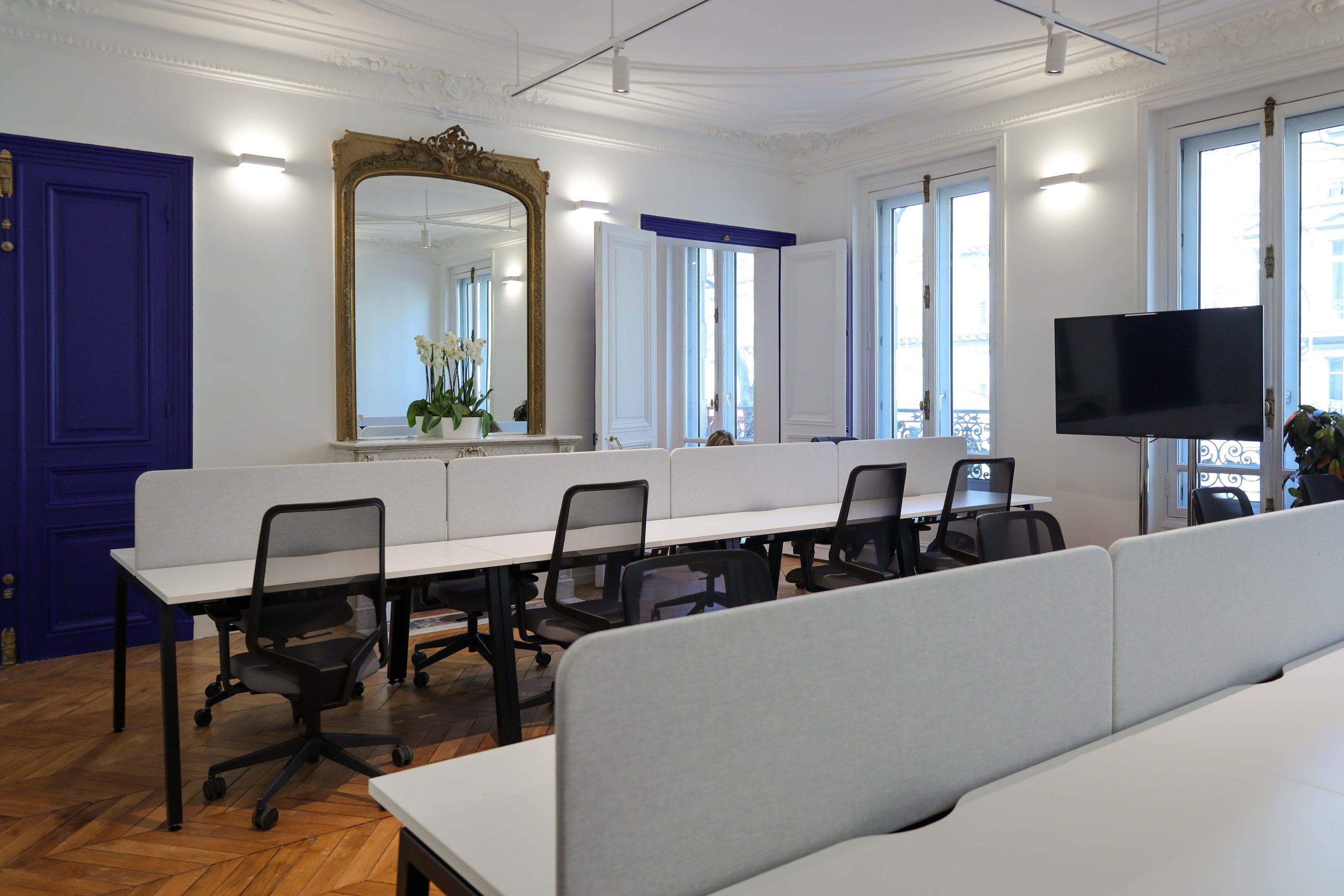 Marché du bureau flexible