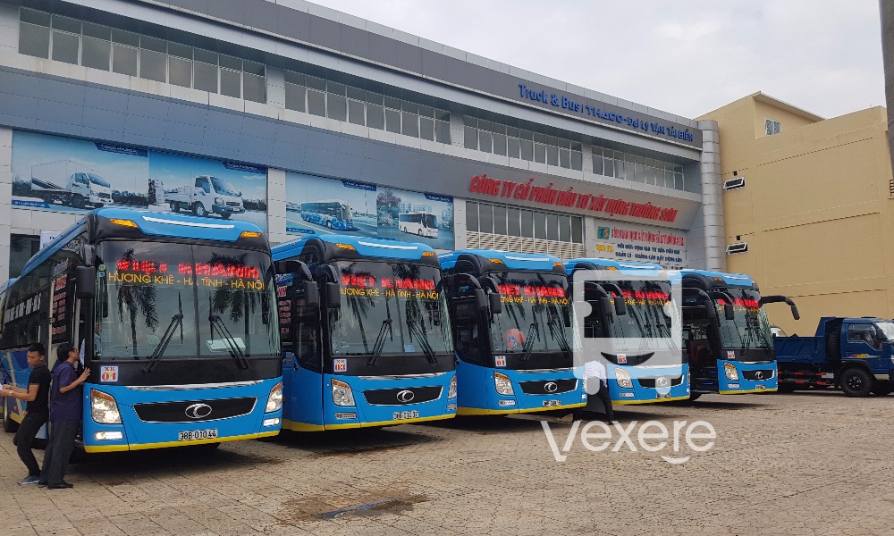 Xe giường nằm đi Hà Tĩnh từ Hà Nội: Việt Khánh