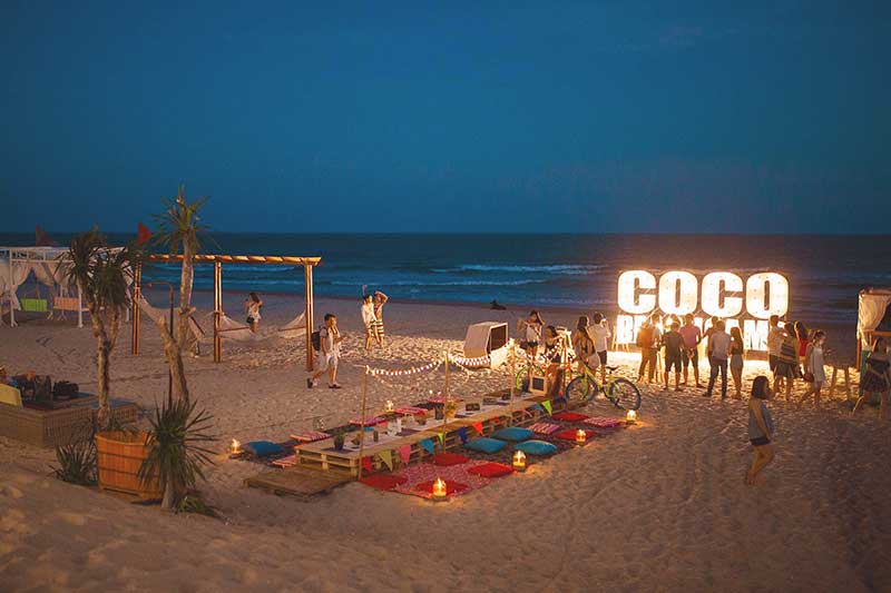 Coco BeachCamp tại Lagi. Nguồn: Internet