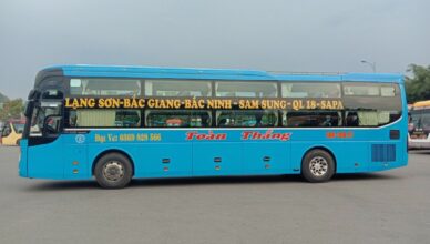 Xe Toàn Thắng đi Lai Châu