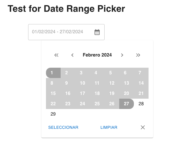 DateRangePicker