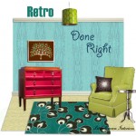 Unisex Retro Nursery Interior Design